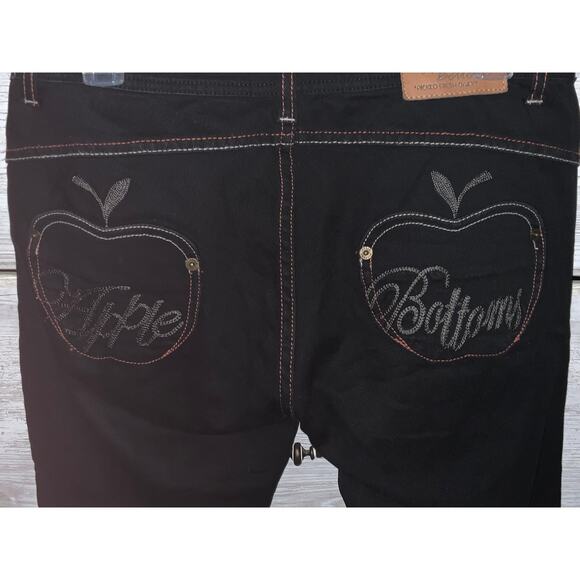 Y2K Apple Bottom Jeans and Fur Boots Size 9/10 - Picture 1 of 5